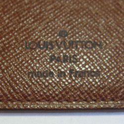 xxx Porte-cartes LOUIS VUITTON toile monogram et cuir gold