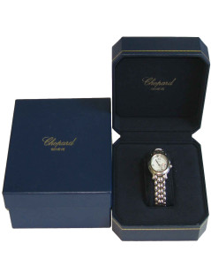 Montre bracelet de dame CHOPARD  "Happy Sport" en acier 