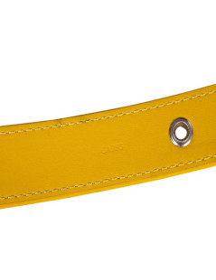 Ceinture LOUIS VUITTON cuir épi jaune