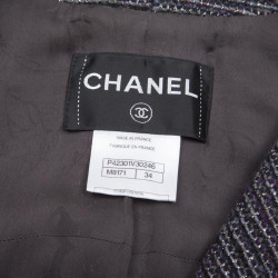 Robe manteau CHANEL T 34 FR  "Paris-