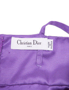 Robe CHRISTIAN DIOR mauve