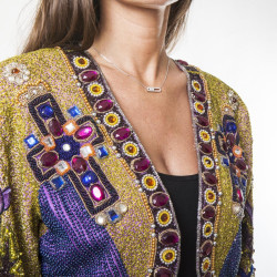 Veste VALENTINO sequins multicolor 