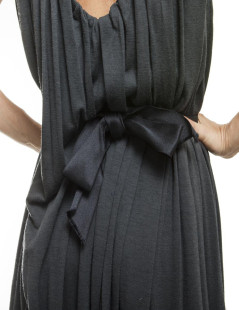 LANVIN grey cotton dress