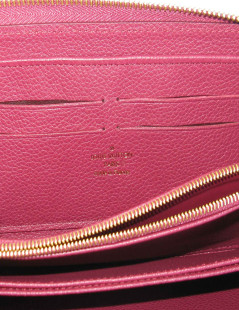 Organizer LOUIS VUITTON en cuir monogram empreinte embossé raisin