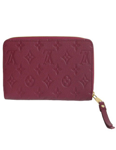 Organizer LOUIS VUITTON en cuir monogram empreinte embossé raisin