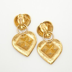 Boucles d'oreille pendantes YSL YVES SAINT LAURENT Vintage