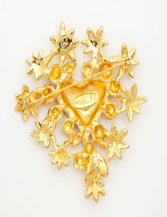 Broche CHRISTIAN LACROIX Coeur  Vintage