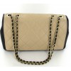 Sac CHANEL timeless bicolor noir et beige