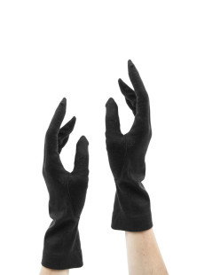 Gants AGNELLE F en jersey noir