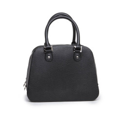 Sac 'Miss Bascans' GRATIANNE BASCANS en cuir grainé noir