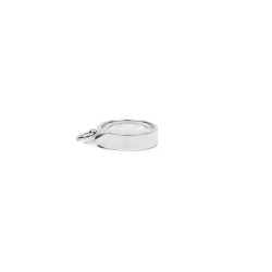 Bague collier de chien t 50 PM HERMES  en argent 925/1000