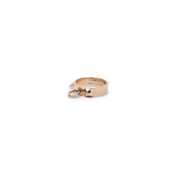 Bague Collier de chien en or rose PM T 52 