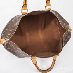 LOUIS VUITTON keepall 50 bag in brown Monogram canvas