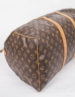 LOUIS VUITTON keepall 50 bag in brown Monogram canvas