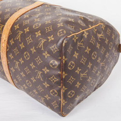 LOUIS VUITTON keepall 50 bag in brown Monogram canvas