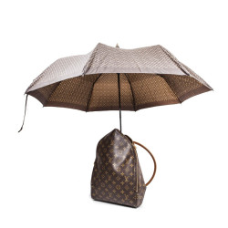 LOUIS VUITTON Backpack 'Sybilla' in Monogram Canvas with its Umbrella