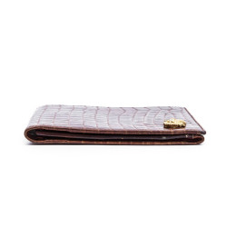 Portefeuille CELINE en crocodile Vintage