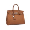 sac Birkin 35 HERMES cuir togo gold