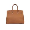 sac Birkin 35 HERMES cuir togo gold