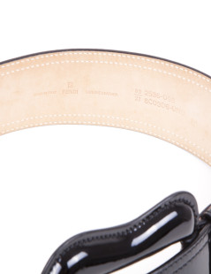 Ceinture FENDI cuir verni