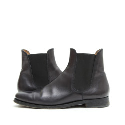 Bottines RALPH LAUREN cuir noir T 44