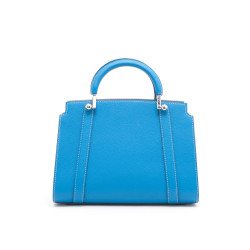 MOYNAT  BB 'Ballerine' bag in blue taurillon leather