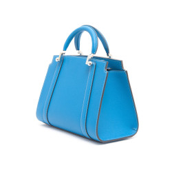 MOYNAT  BB 'Ballerine' bag in blue taurillon leather