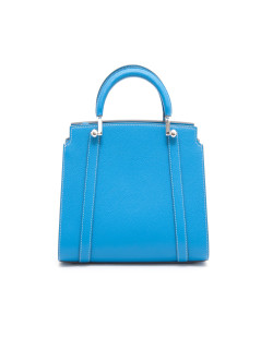 MOYNAT  BB 'Ballerine' bag in blue taurillon leather