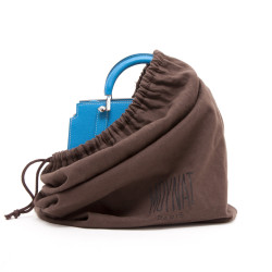 Sac MOYNAT cuir bleu