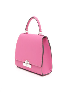 Sac MOYNAT cuir rose bonbon