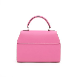 Sac MOYNAT cuir rose bonbon