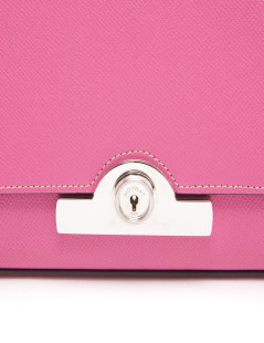 Sac MOYNAT cuir rose bonbon