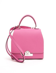  MOYNAT bag 'Rejane' model in candy pink leather