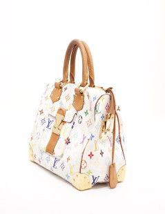 LOUIS VUITTON 'Speedy 30' bag in Murakami canvas