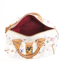 LOUIS VUITTON 'Speedy 30' bag in Murakami canvas