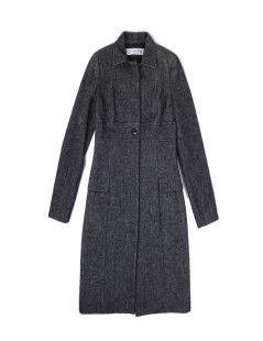 Manteau CHRISTIAN DIOR chiné gris