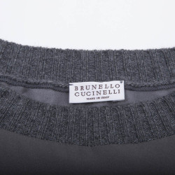 Robe BRUNELLO CUCINELLI T 36 en soie grise