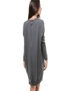 Robe BRUNELLO CUCINELLI T 36 en soie grise