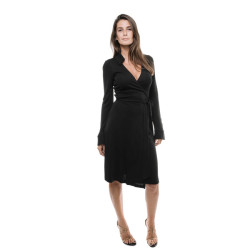 Robe DIANE Von FURSTENBERG T 36 FR jersey noire