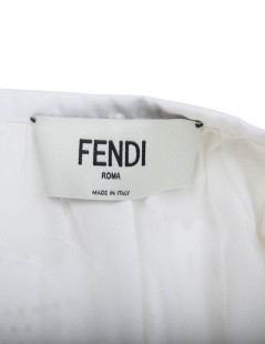 Jupe FENDI t 36 en coton perforé