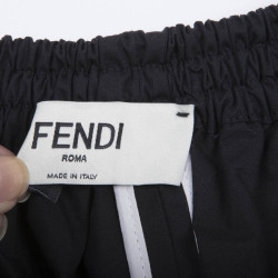 jupe culotte  FENDI t 36 en coton noir