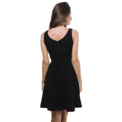 Robe ALAIA T 36 sans manches noire