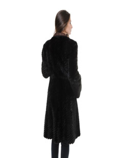  FENDI brown mink coat size 38EU