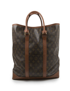 LOUIS VUITTON vintage Weekender bag in brown monogram canvas