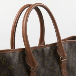 LOUIS VUITTON vintage Weekender bag in brown monogram canvas