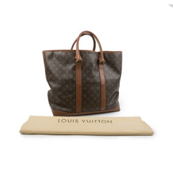 Sac Weekender LOUIS VUITTON toile monogram Vintage