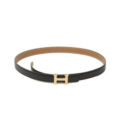 Ceinture HERMES Boucle  petit H réversible 