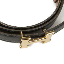 Ceinture HERMES Boucle  petit H réversible 