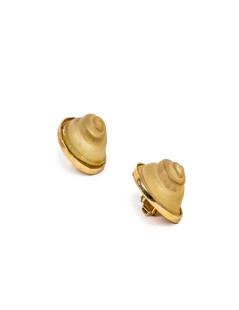 Boucles d'oreille clips LANVIN  vintage