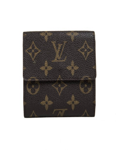 LOUIS VUITTON wallet in brown monogram coated canvas